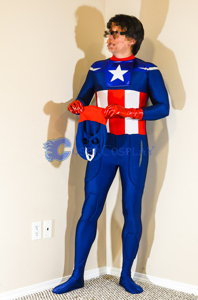 Captain America Halloween Costumes For Men